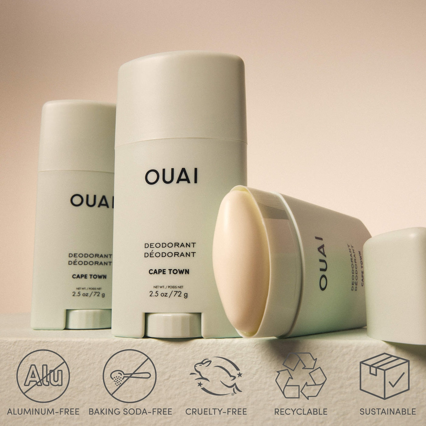 Pre-orden: OUAI | Cape Town Aluminum Free Deodorant
