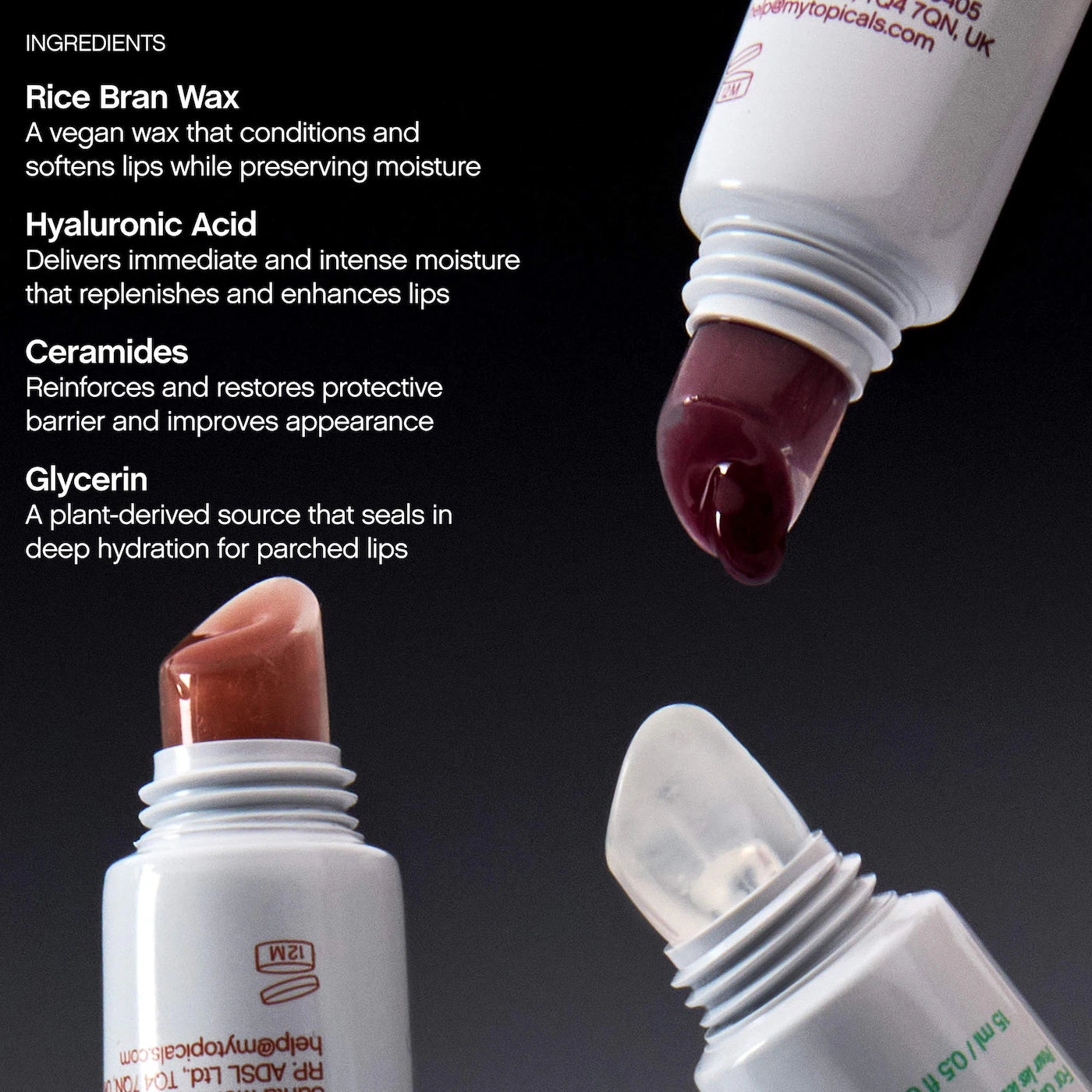 Pre orden: Topicals | Slick Salve Glossy Lip Balm for Soothing + Hydration