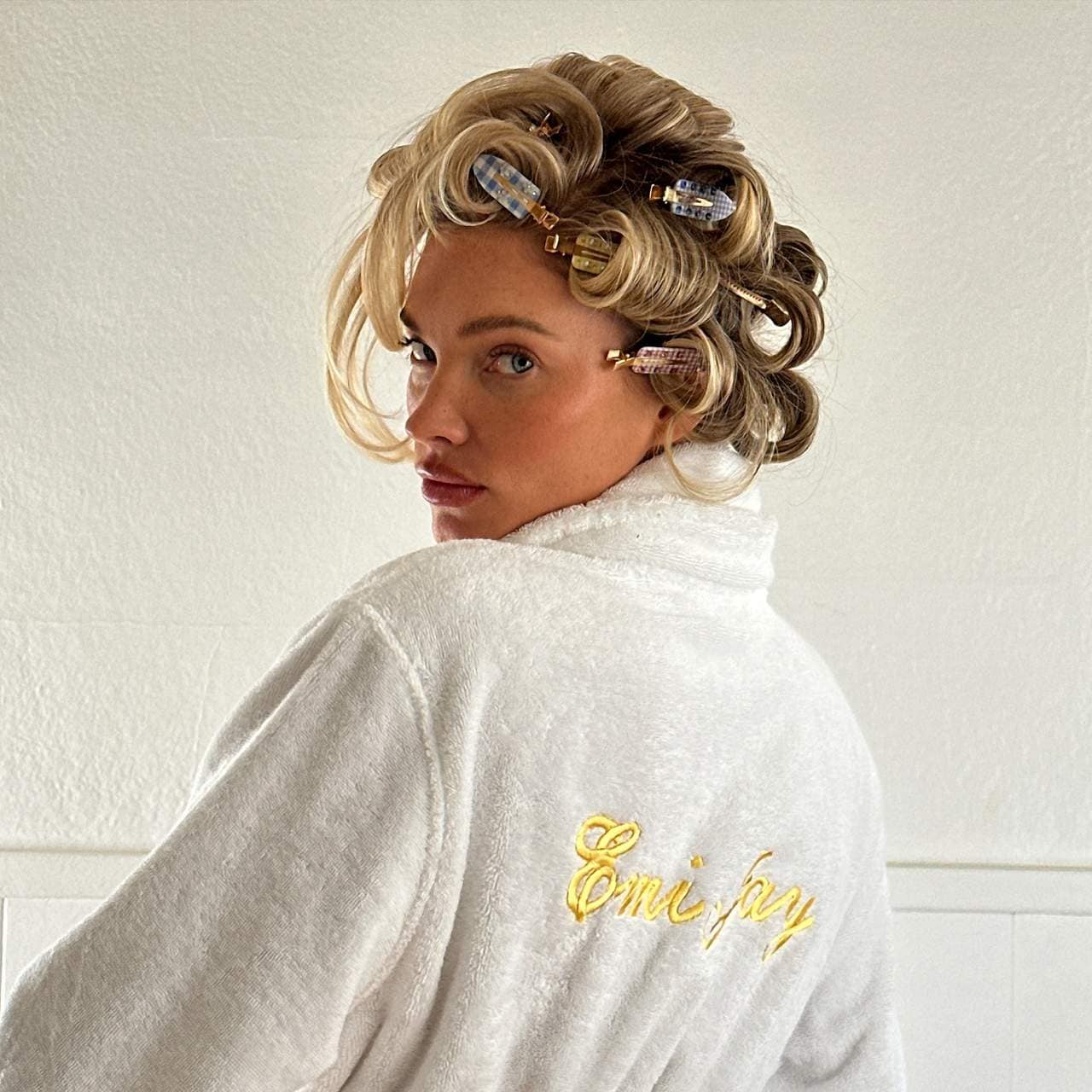 Pre-order: Emi Jay | Popstar Hair Setting Clips in Berry Parfait