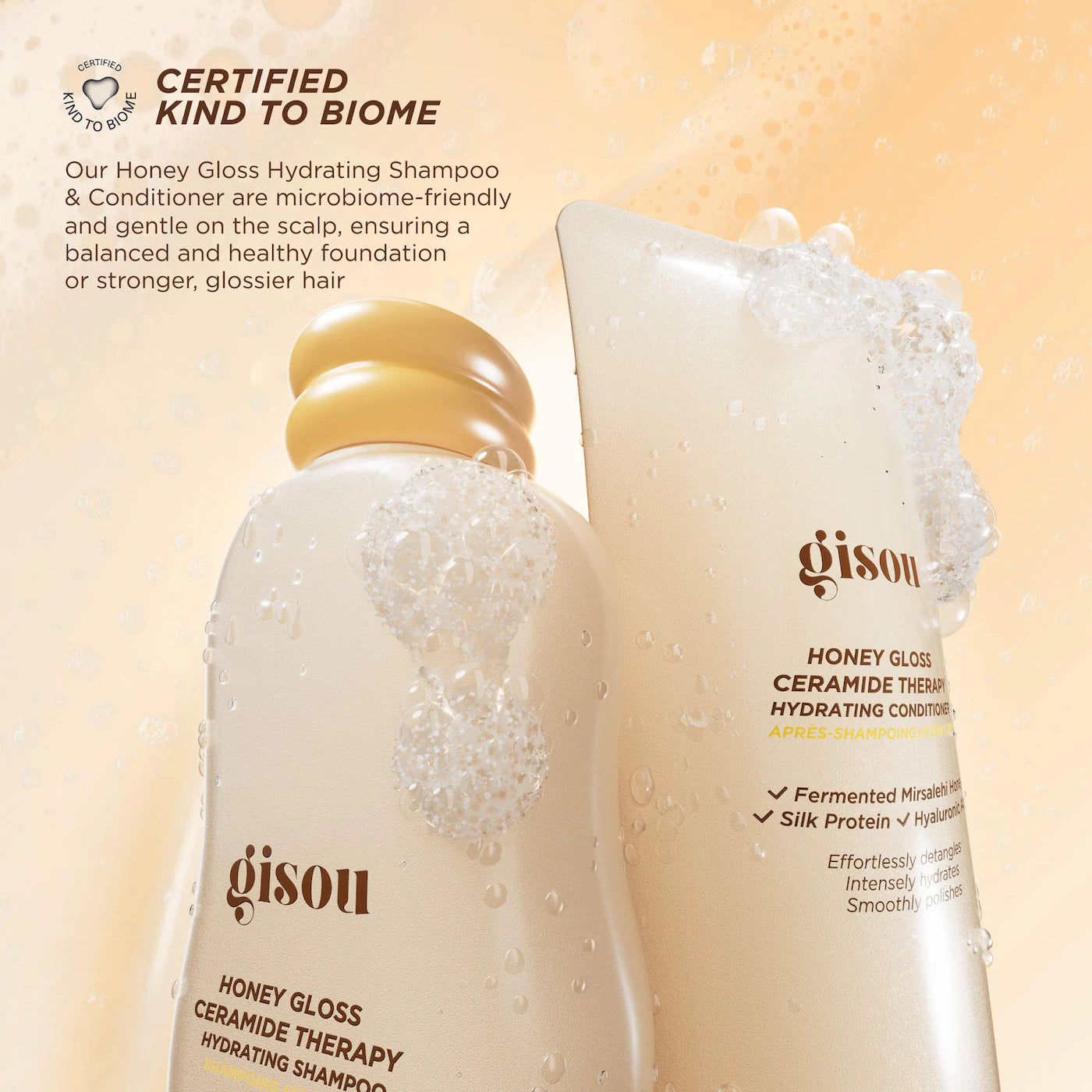 Pre-order: Gisou | Honey Gloss Ceramide Therapy Hydrating Conditioner