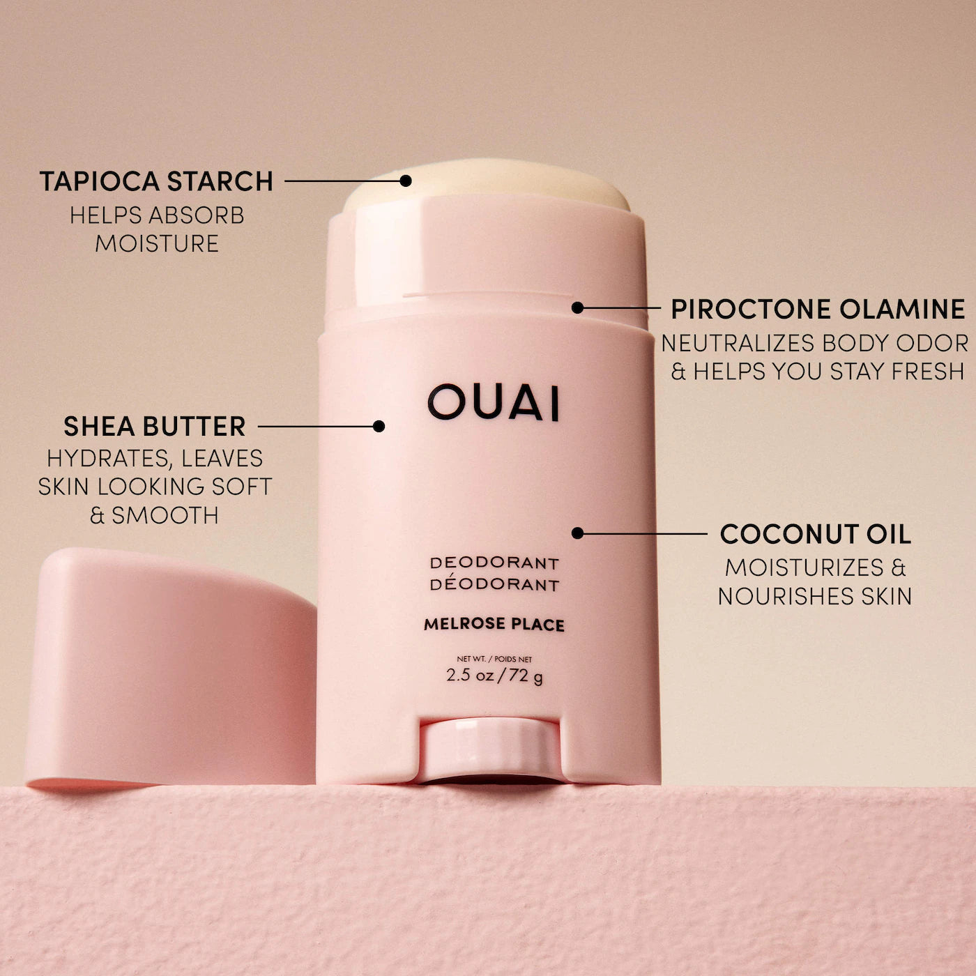 Pre-orden: OUAI | Melrose Place Aluminum Free Deodorant
