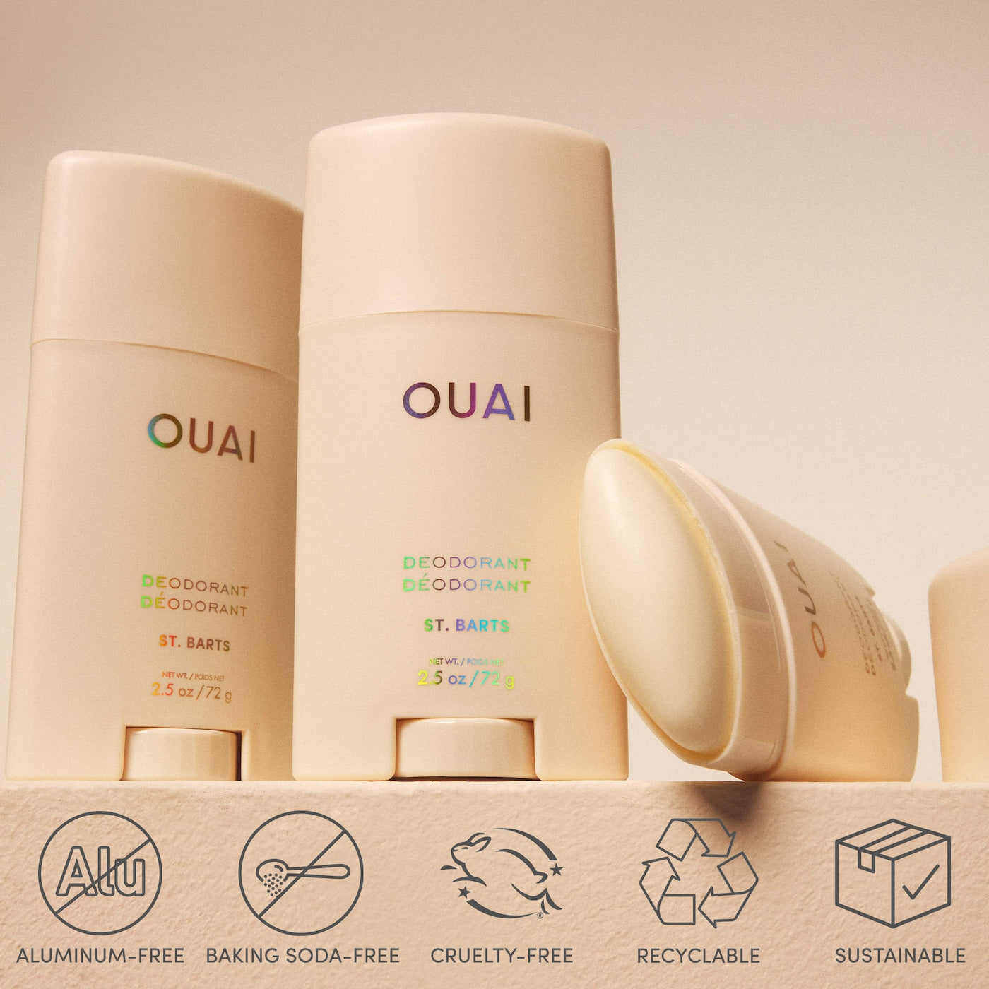 Pre-orden: OUAI | St. Barts Aluminum Free Deodorant