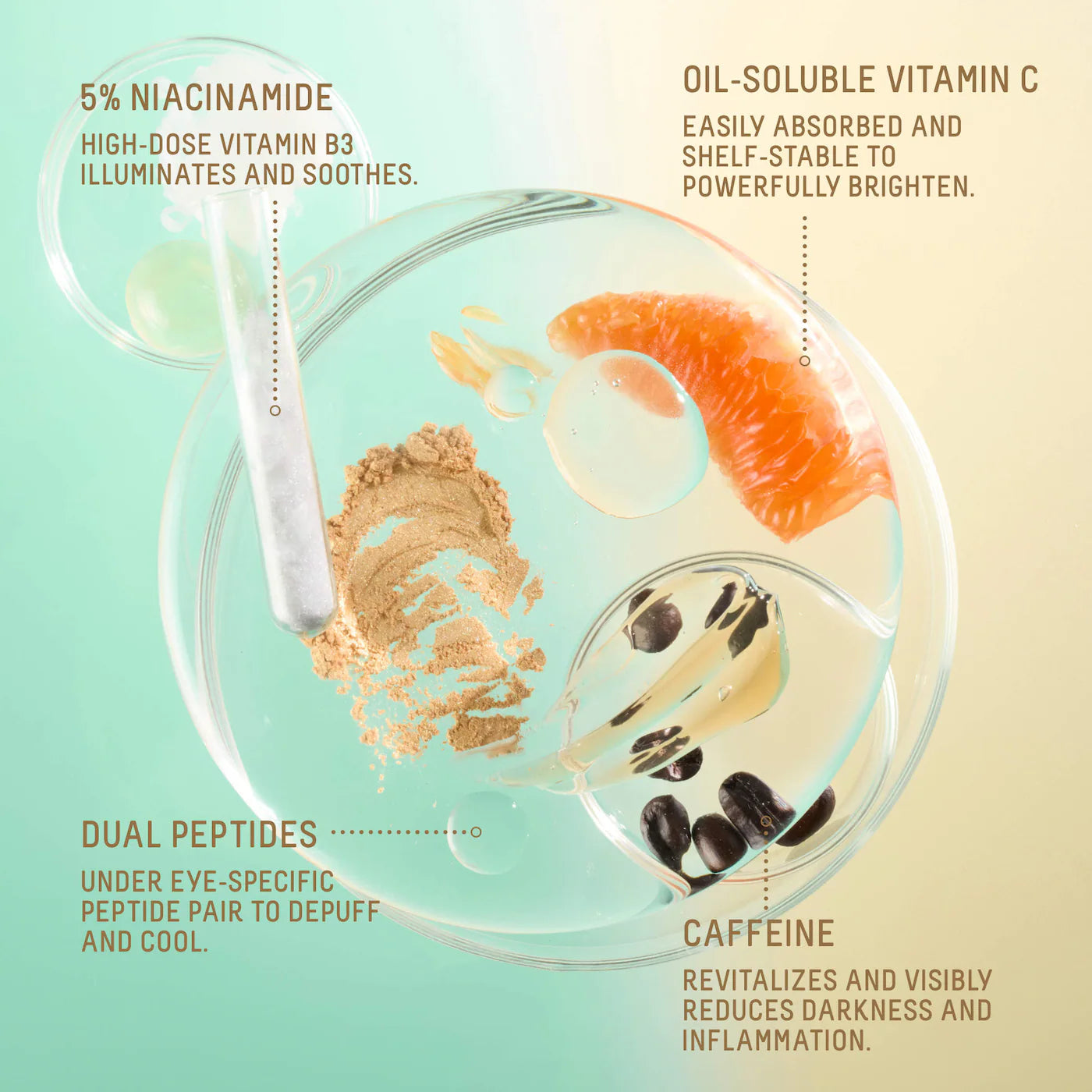 Pre-order: Biossance | 5% Niacinamide Brightening Eye Serum with Vitamin C + Squalane