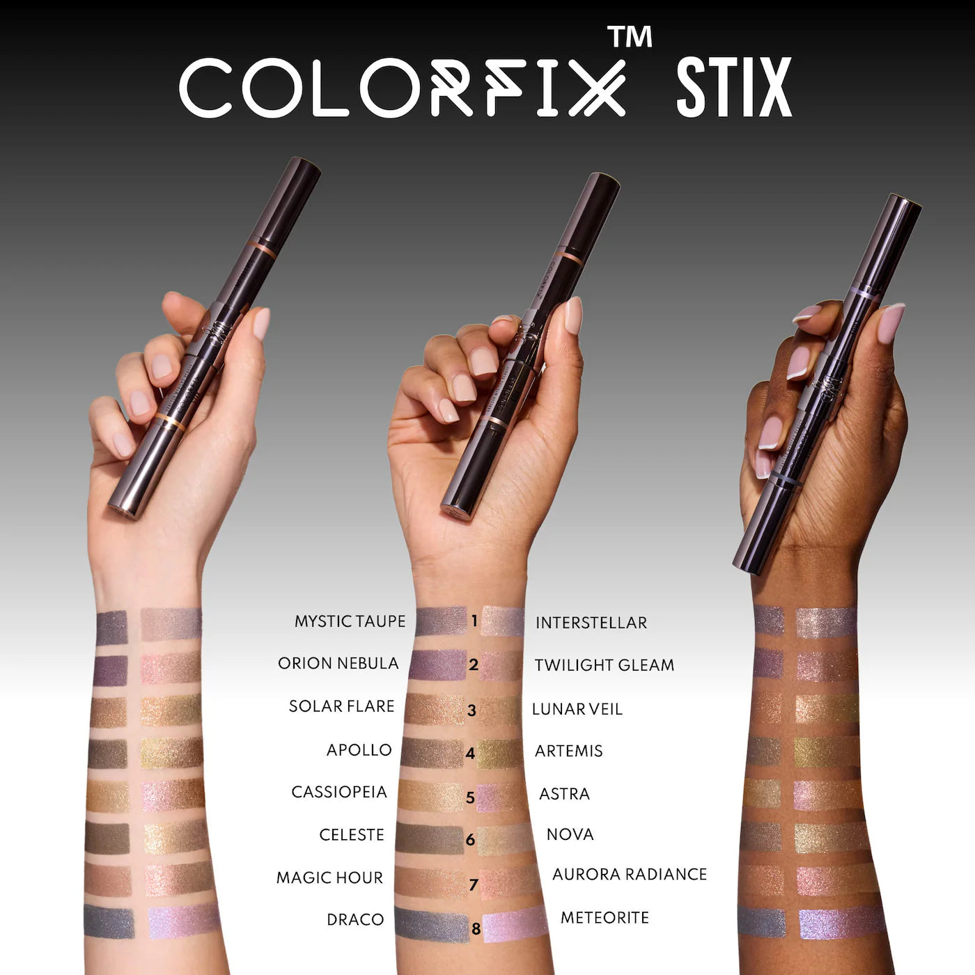 Pre-order: Danessa Myricks Beauty | Colorfix Stix - Multi-Use Pearl Pigment Stick for Eye, Cheek & Lip