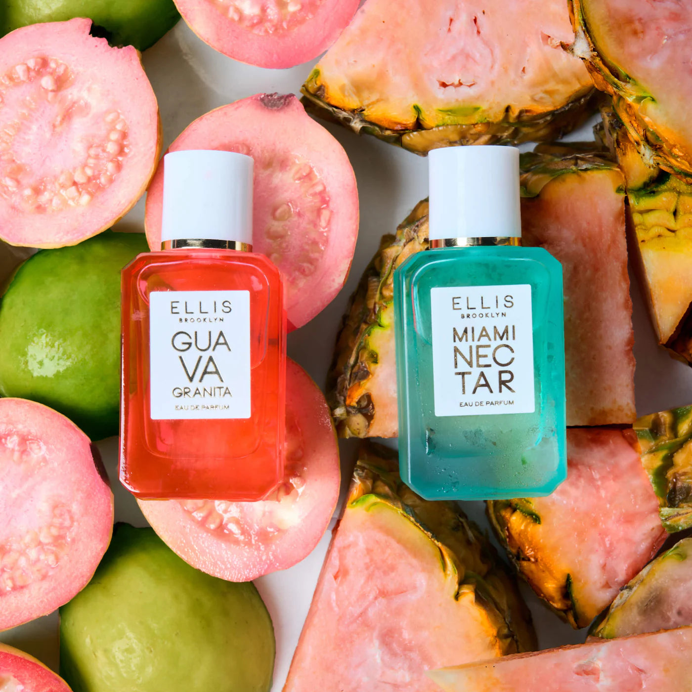 Pre-orden: Ellis Brooklyn | BEACH CLUB Fragrance Mini Duo with Pink Pineapple and Guava Perfume Gift Set