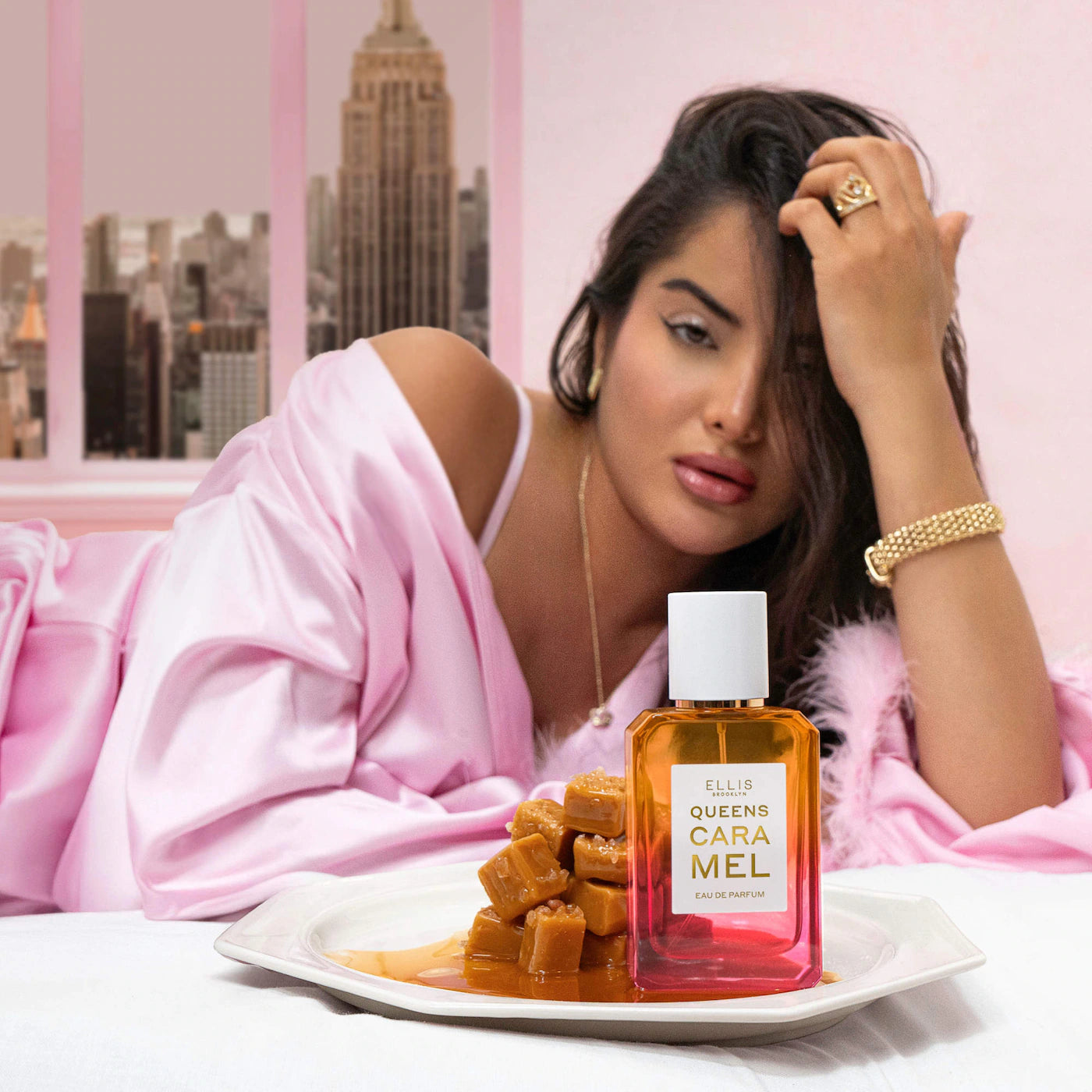 Pre-orden: Ellis Brooklyn | QUEENS CARAMEL Eau de Parfum Maple Sugar and Pink Salt