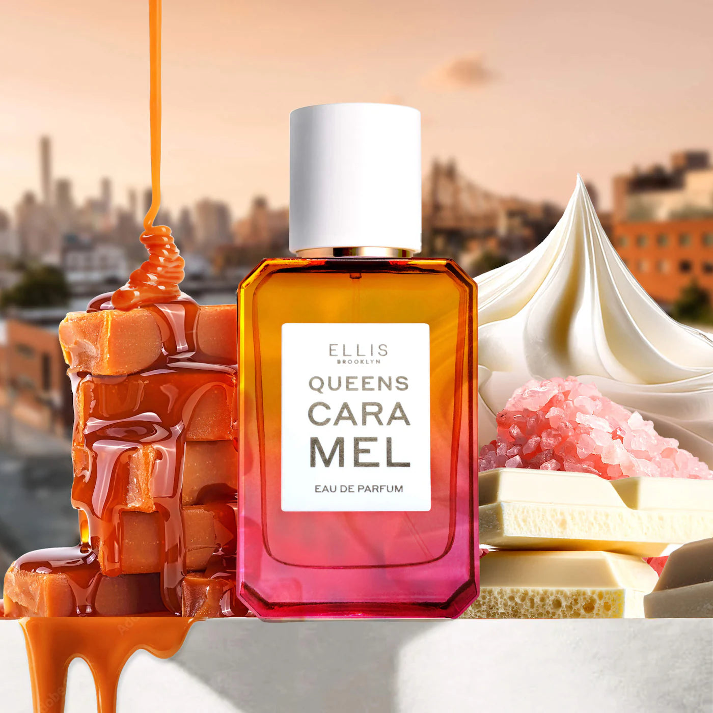 Pre-orden: Ellis Brooklyn | QUEENS CARAMEL Eau de Parfum Maple Sugar and Pink Salt