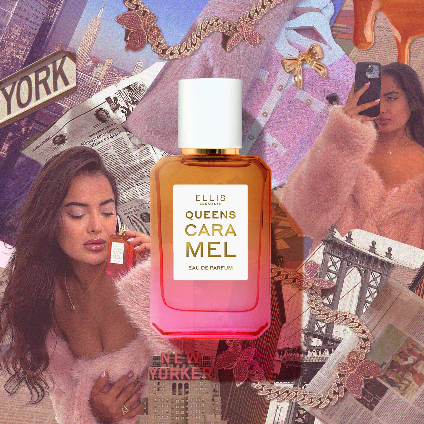Pre-orden: Ellis Brooklyn | QUEENS CARAMEL Eau de Parfum Maple Sugar and Pink Salt