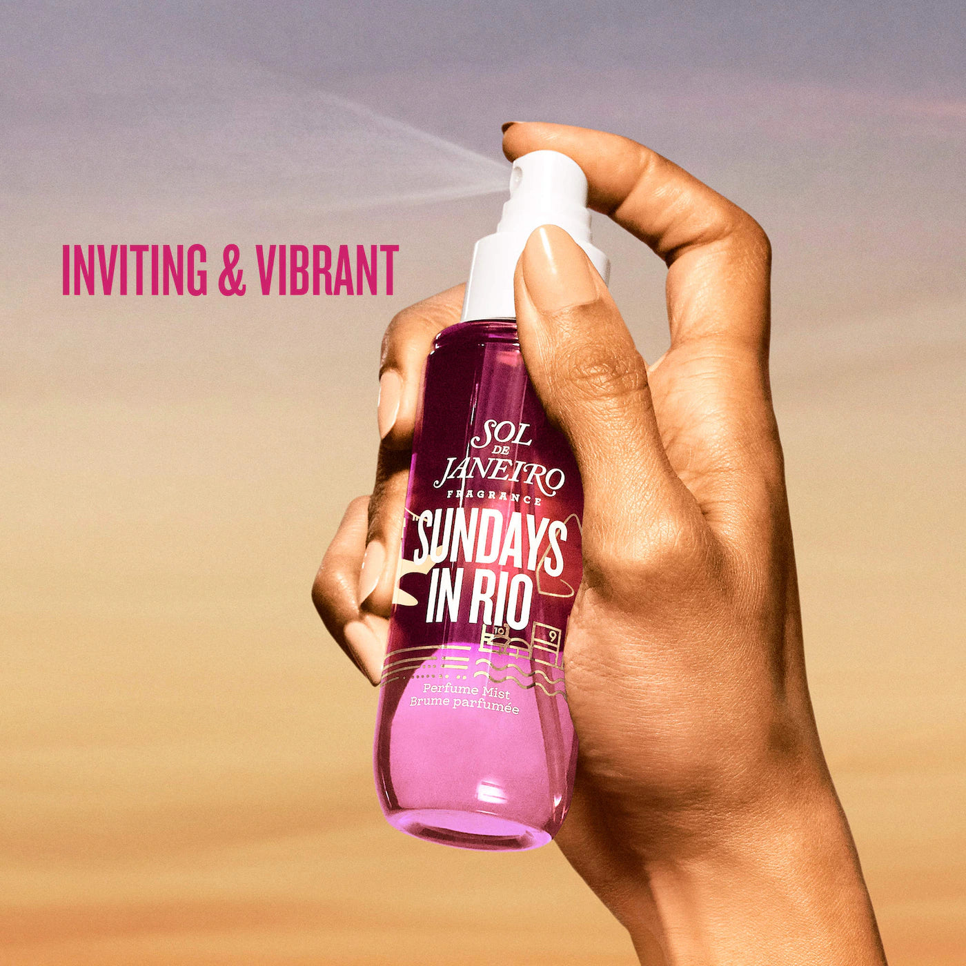 Pre-orden: Sol de Janeiro | Sundays in Rio Warm Vanilla Hair & Body Perfume Mist