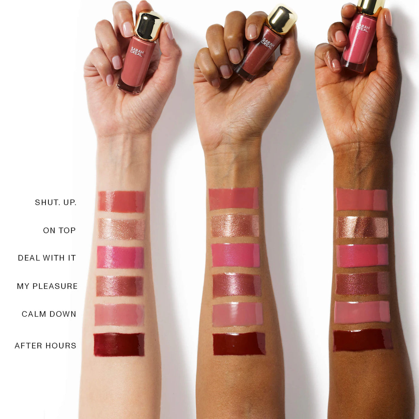Pre-orden: Sarah Creal | No Further Questions High Glide Peptide Lip Gloss