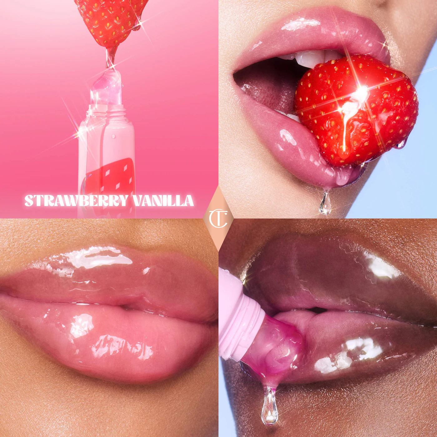 Pre-orden: Charlotte Tilbury | Unreal Lips Healthy Glow Nectar Lip Oil with Hyaluronic Acid and Vitamin E