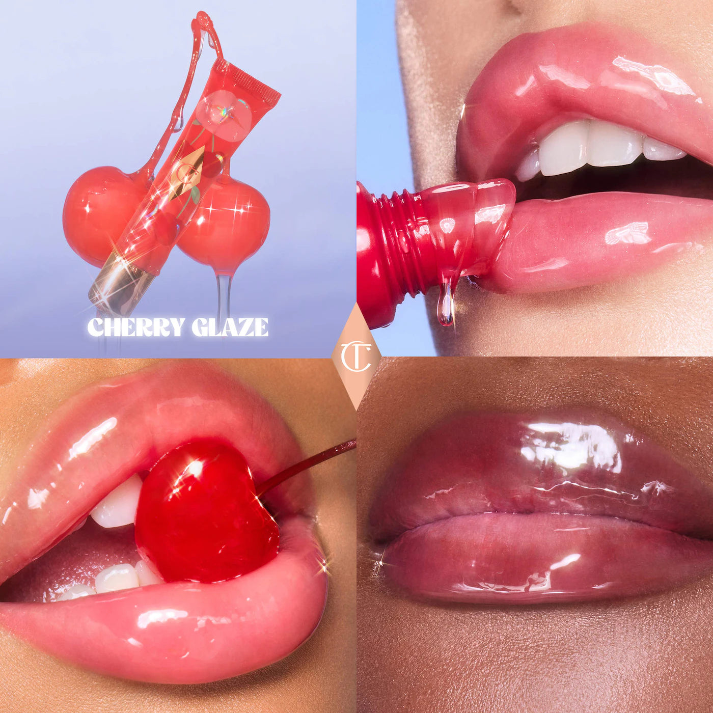 Pre-orden: Charlotte Tilbury | Unreal Lips Healthy Glow Nectar Lip Oil with Hyaluronic Acid and Vitamin E