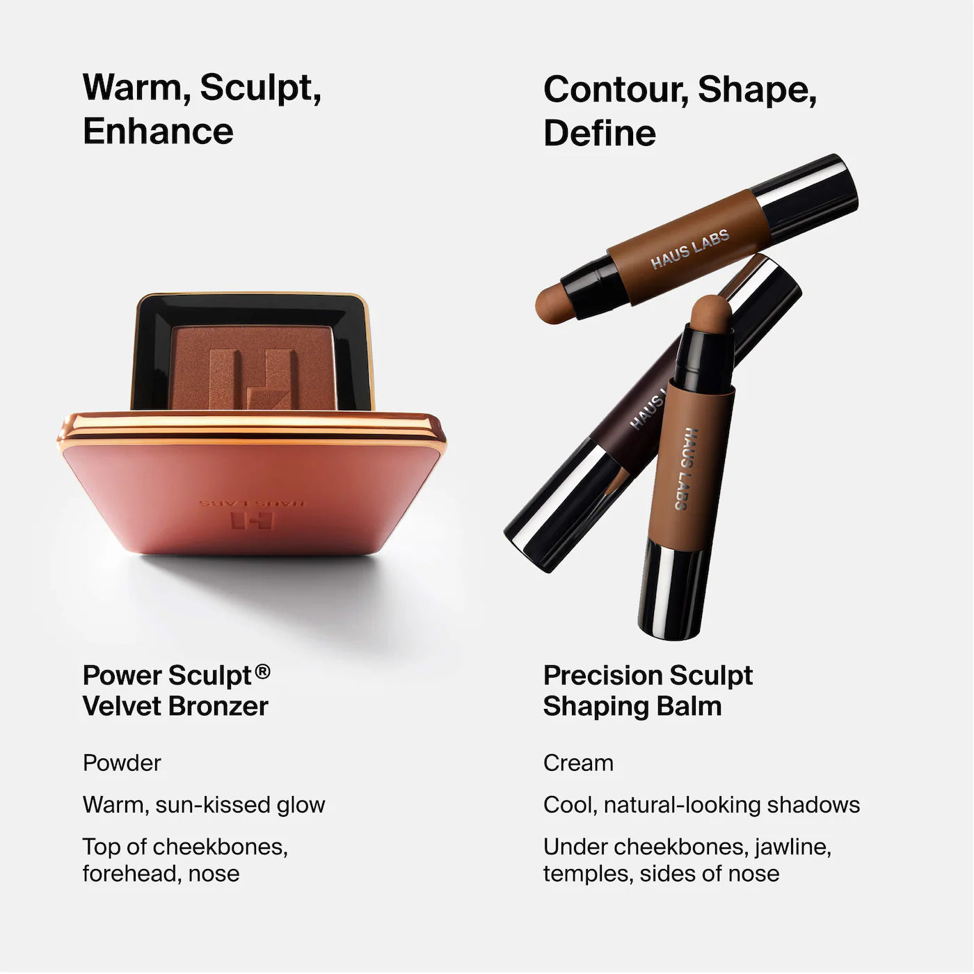 Pre-orden: HAUS LABS BY LADY GAGA | Precision Sculpt Shaping Balm Contour Stick
