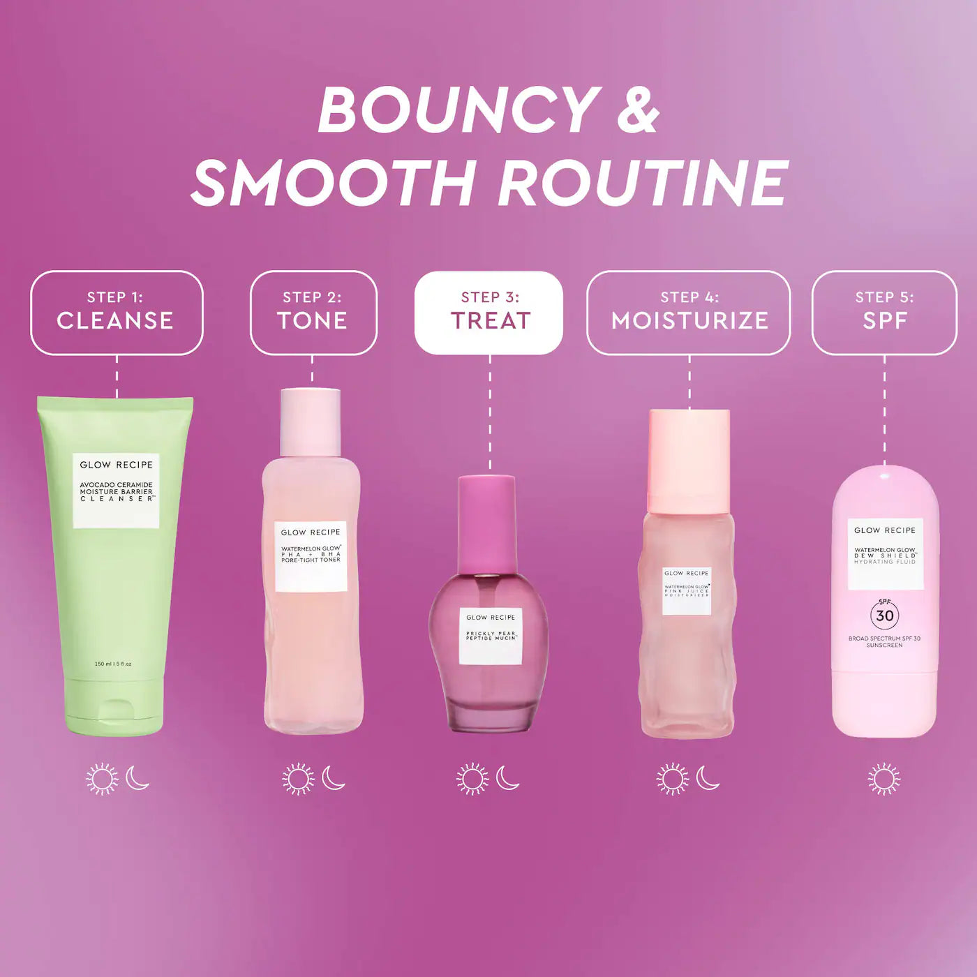 Pre-orden: Glow Recipe | Prickly Pear Peptide Bouncy + Hydrating Skin Barrier Vegan Mucin Serum