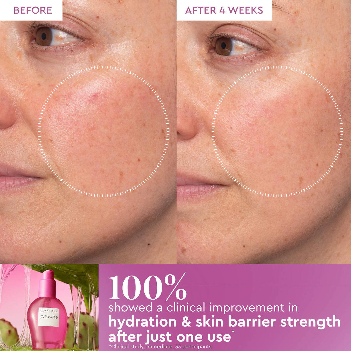Pre-orden: Glow Recipe | Prickly Pear Peptide Bouncy + Hydrating Skin Barrier Vegan Mucin Serum