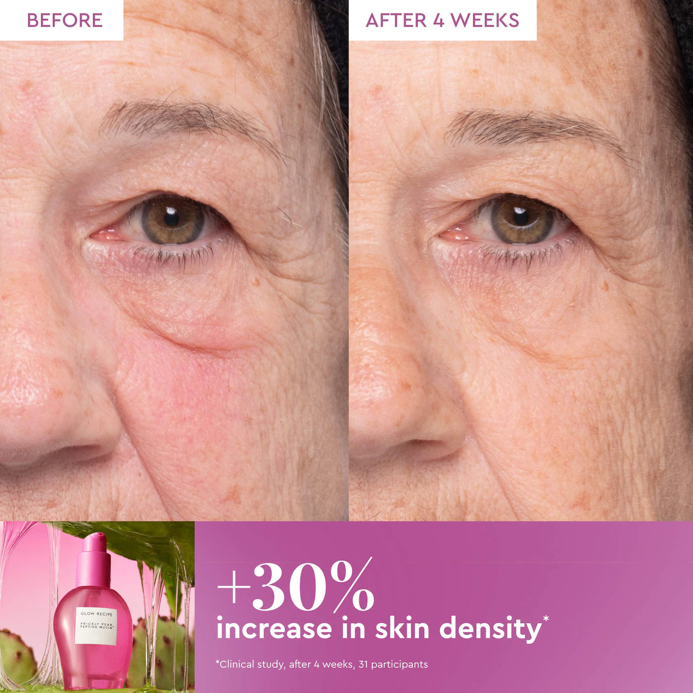 Pre-orden: Glow Recipe | Prickly Pear Peptide Bouncy + Hydrating Skin Barrier Vegan Mucin Serum