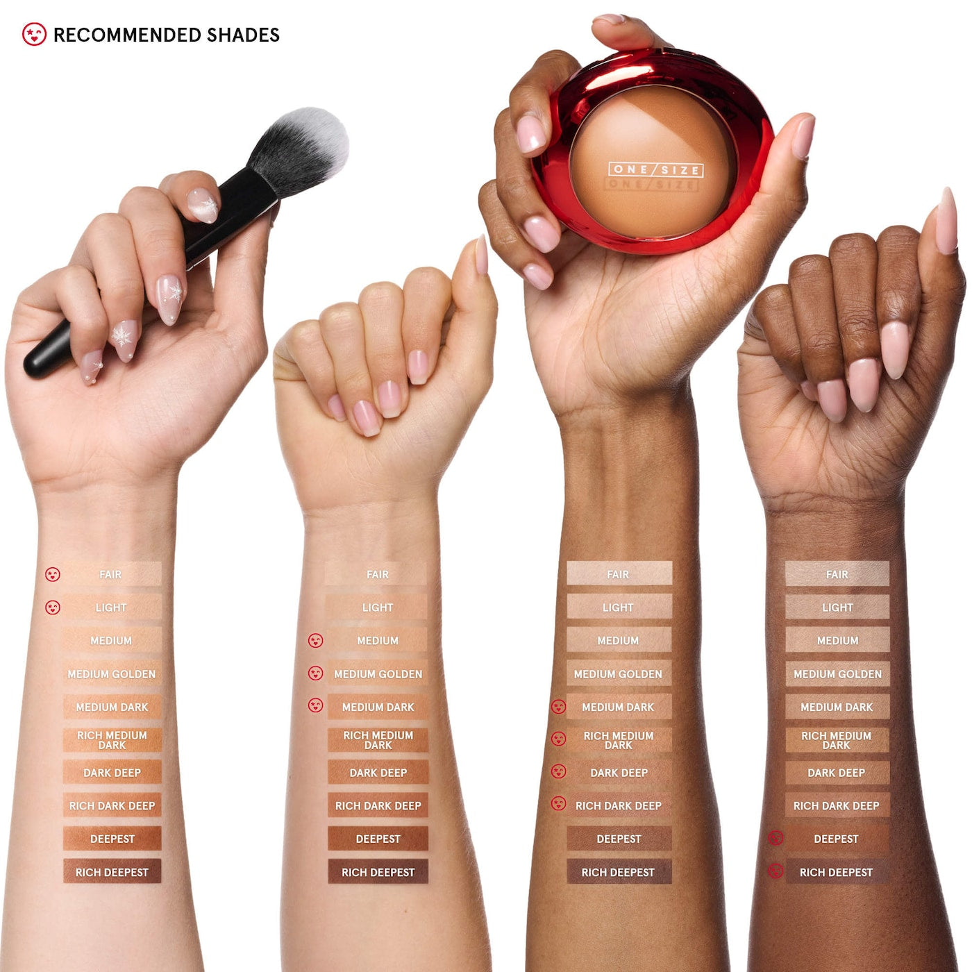 Pre-orden: ONE/SIZE by Patrick Starrr | Bouclé Silk Airbrushed Talc-Free Finishing Powder