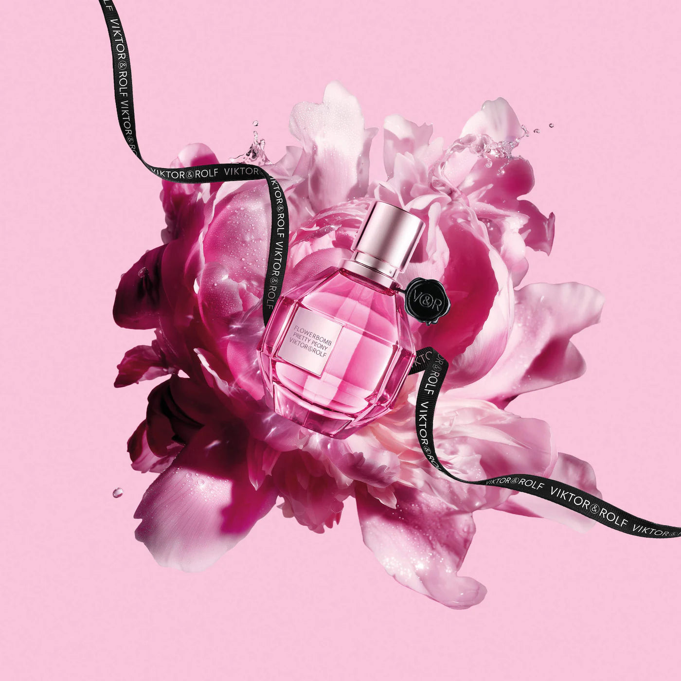Pre-orden: Viktor&Rolf | Flowerbomb Pretty Peony Eau De Parfum Travel Spray with Peony & Strawberry