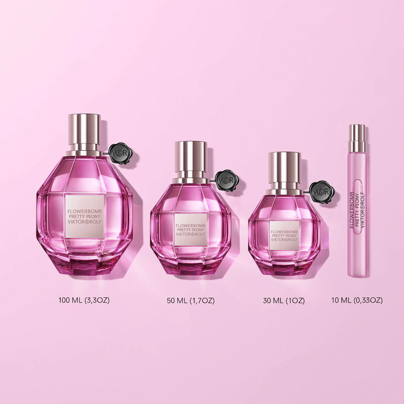 Pre-orden: Viktor&Rolf | Flowerbomb Pretty Peony Eau De Parfum Travel Spray with Peony & Strawberry