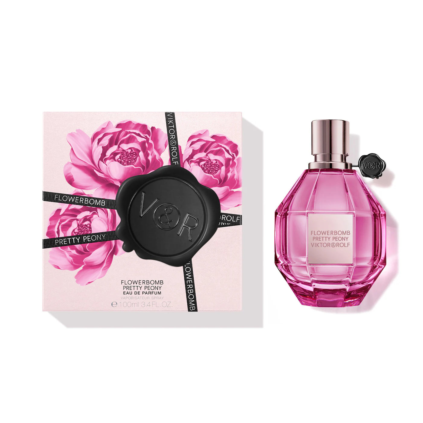 Pre-orden: Viktor&Rolf | Flowerbomb Pretty Peony Eau De Parfum Travel Spray with Peony & Strawberry