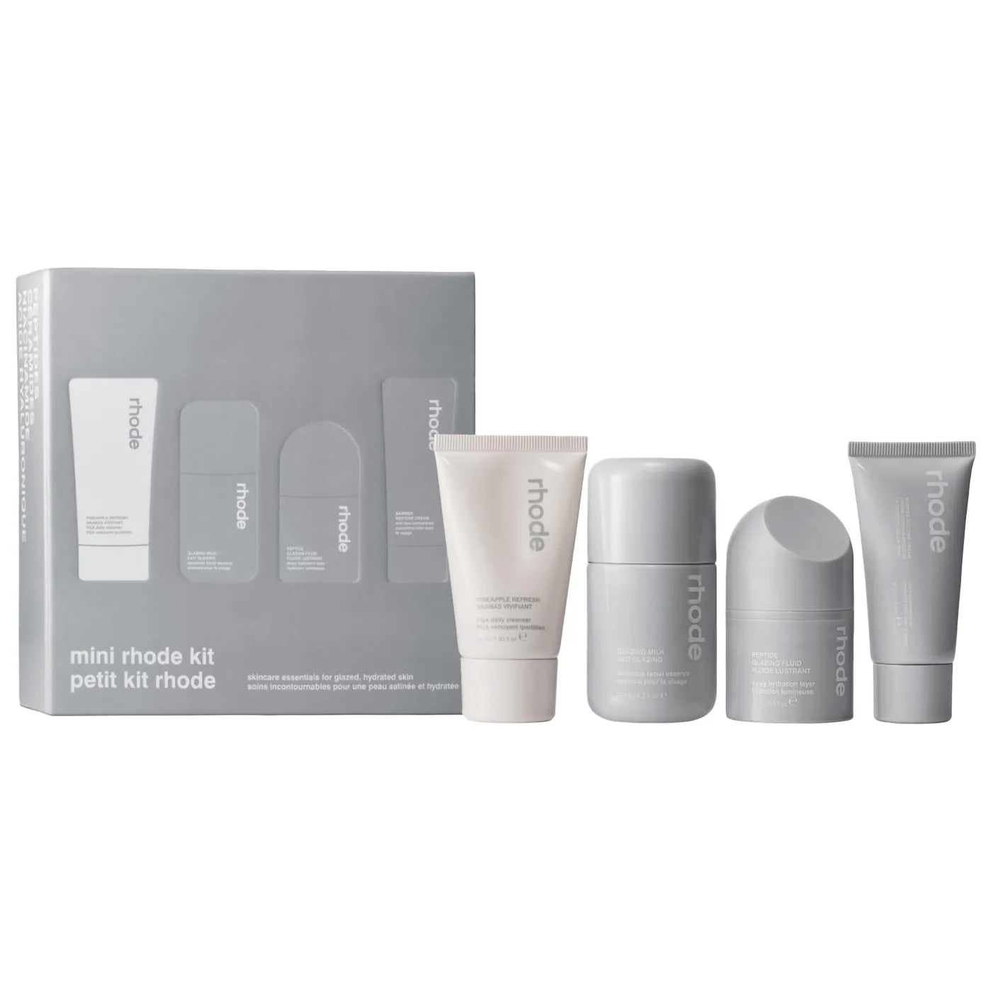 Pre-orden: rhode | Mini Rhode Kit Glazed Skincare Essentials