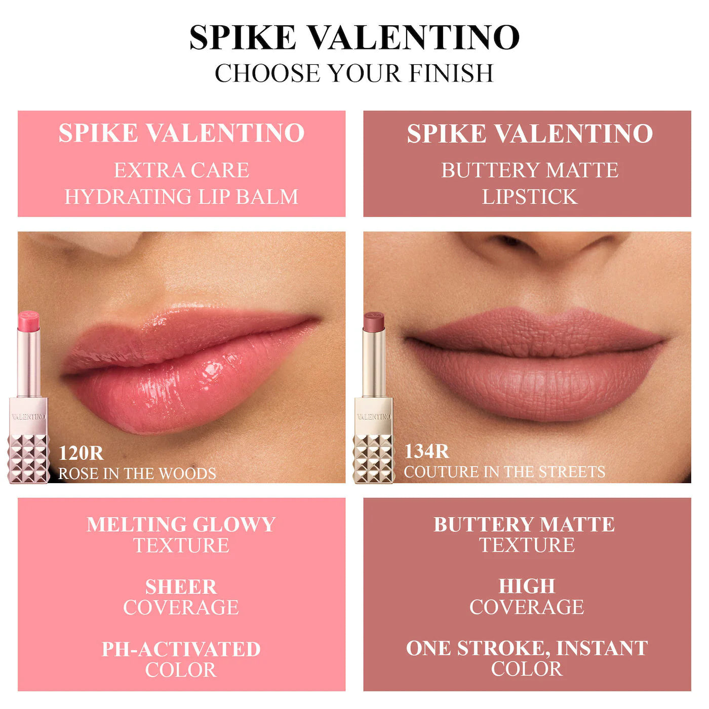 Pre-order: Valentino | Spike Valentino Hydrating Disco Lip Balm