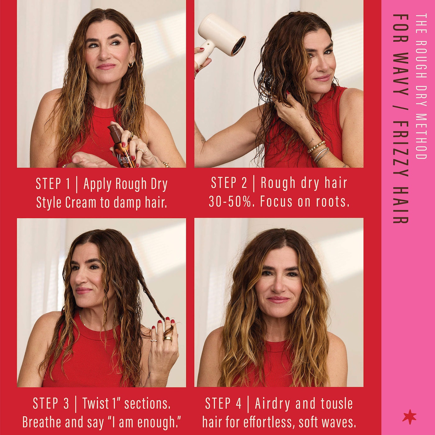 Pre-orden: Messy by Alli Webb | Rough Dry Hair Styling Cream & Instant Silk Revival Spray Gift Set