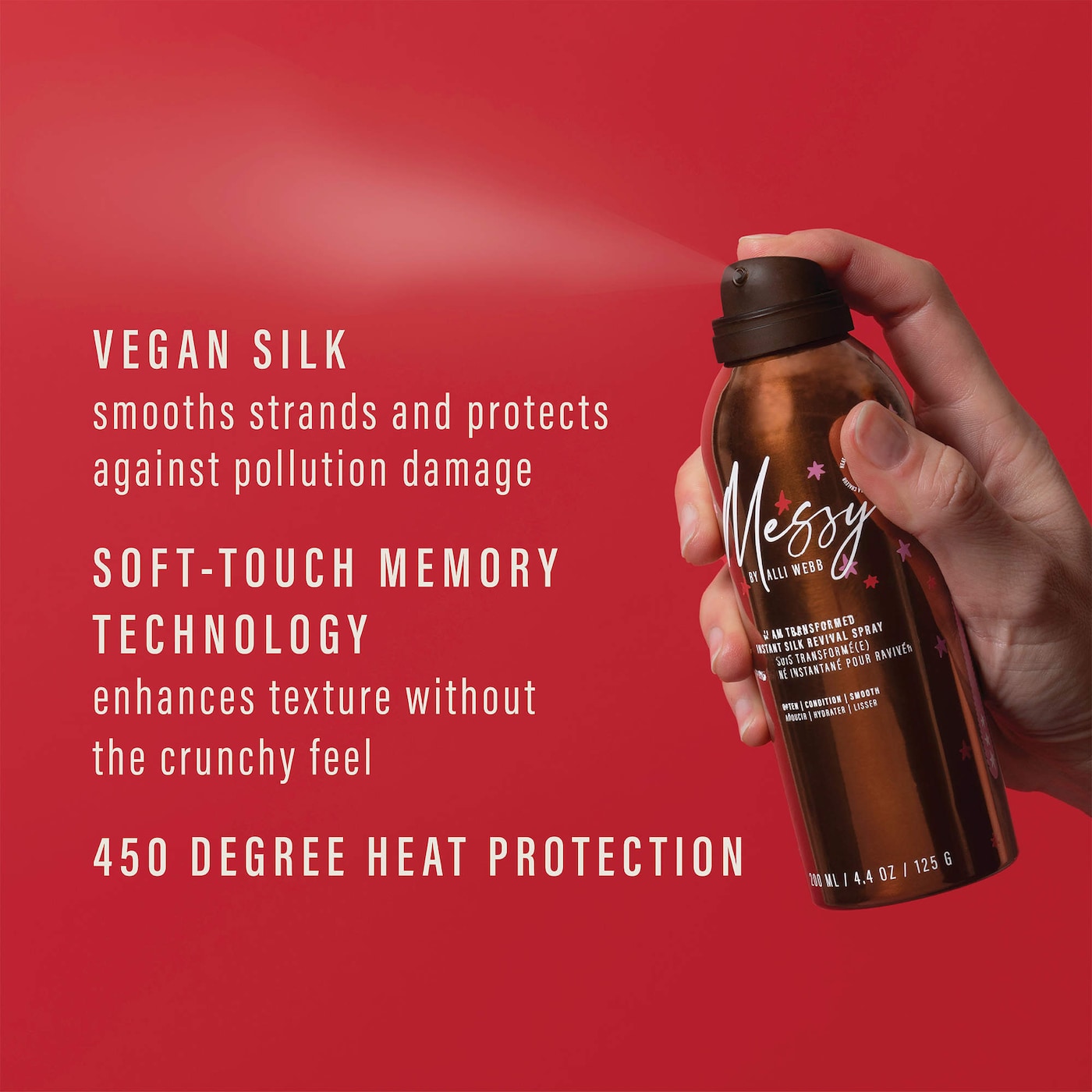 Pre-orden: Messy by Alli Webb | Rough Dry Hair Styling Cream & Instant Silk Revival Spray Gift Set