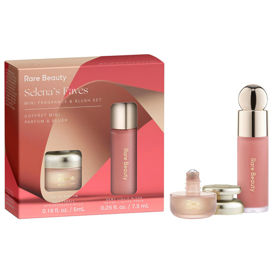 Pre-orden: Rare Beauty by Selena Gomez | Selena's Faves Mini Fragrance & Blush Set