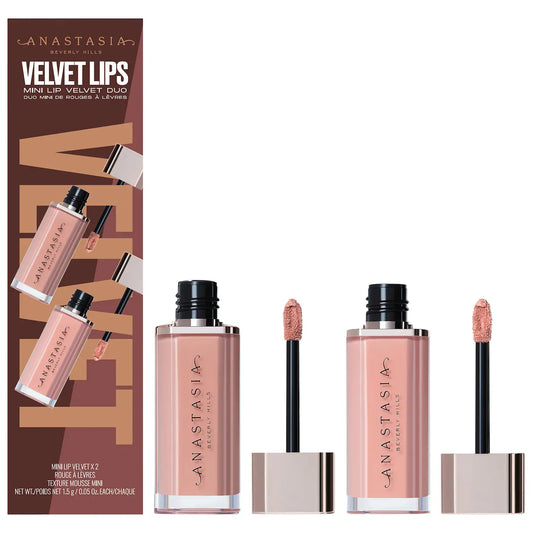 Pre-orden: Anastasia Beverly Hills | Mini Velvet Lips Lip Velvet Duo