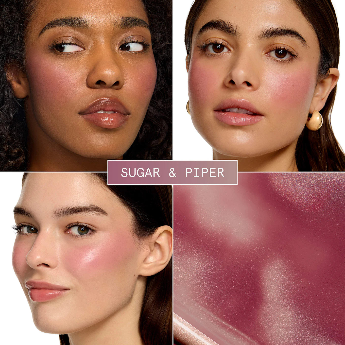Pre-orden: ciele | Sugar & Silk Duo - Blush & Highlighter Gift Set