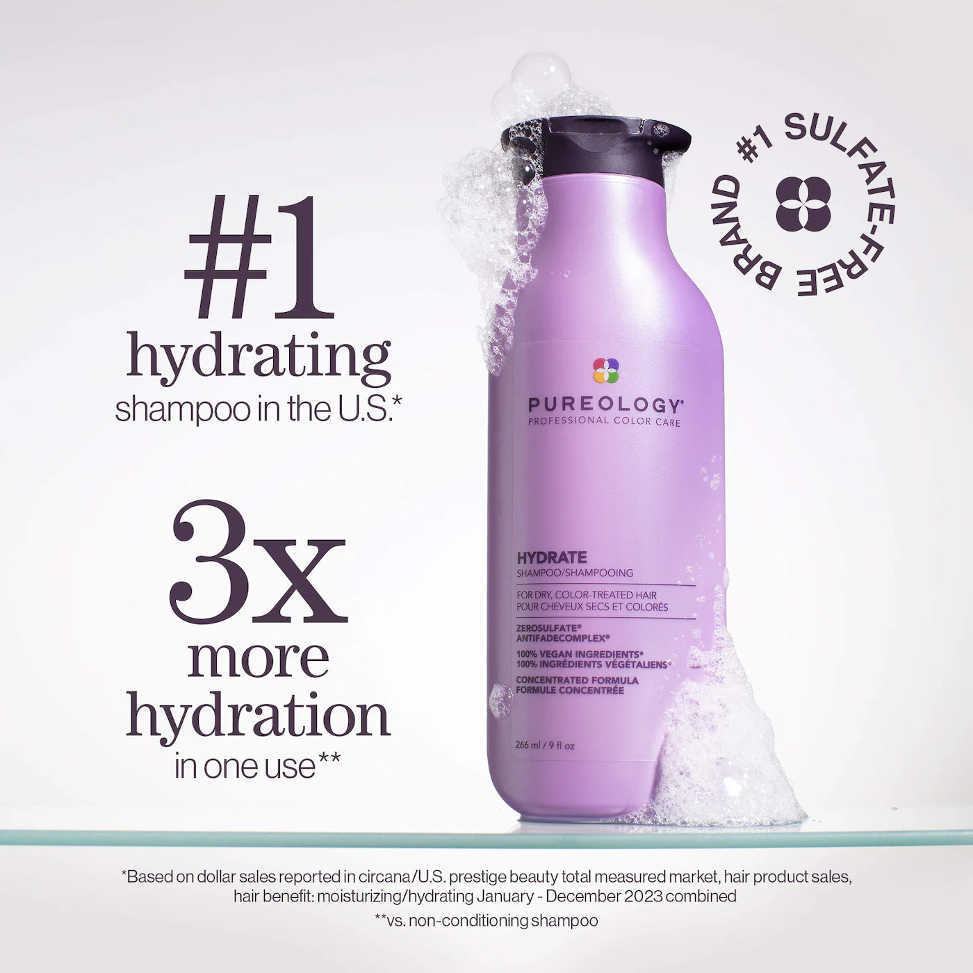 Pre-orden: Pureology | Mini Hydrate Shampoo & Conditioner Gift Set for Dry Hair