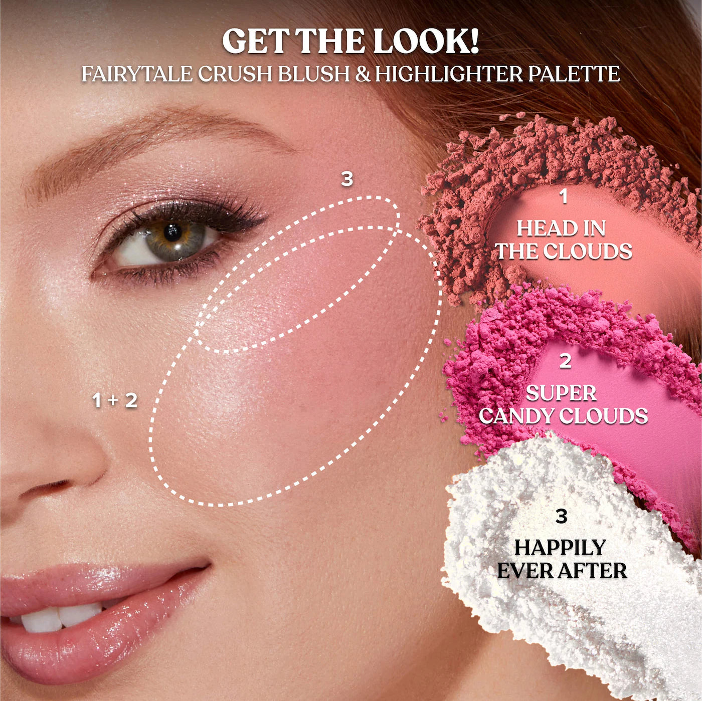 Pre-orden: Too Faced | Fairytale Crush Blush & Highlighter Palette Makeup Set
