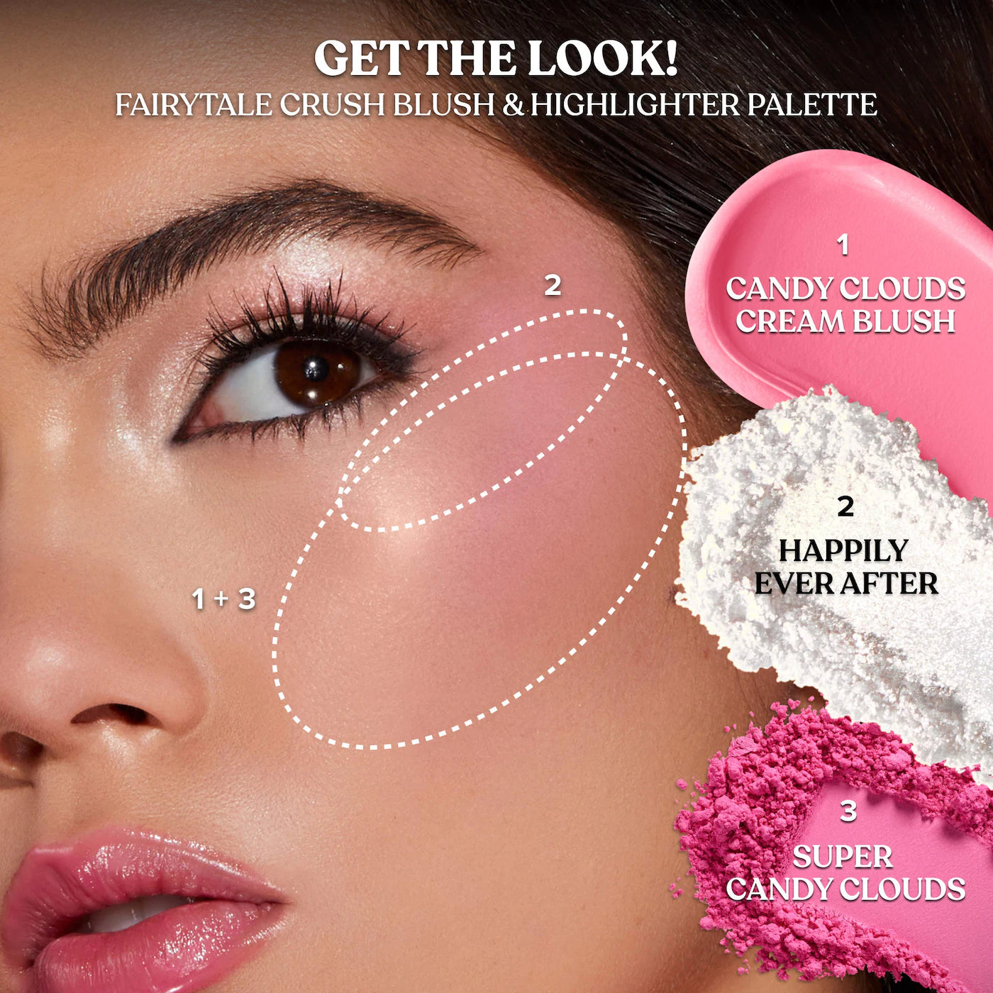 Pre-orden: Too Faced | Fairytale Crush Blush & Highlighter Palette Makeup Set