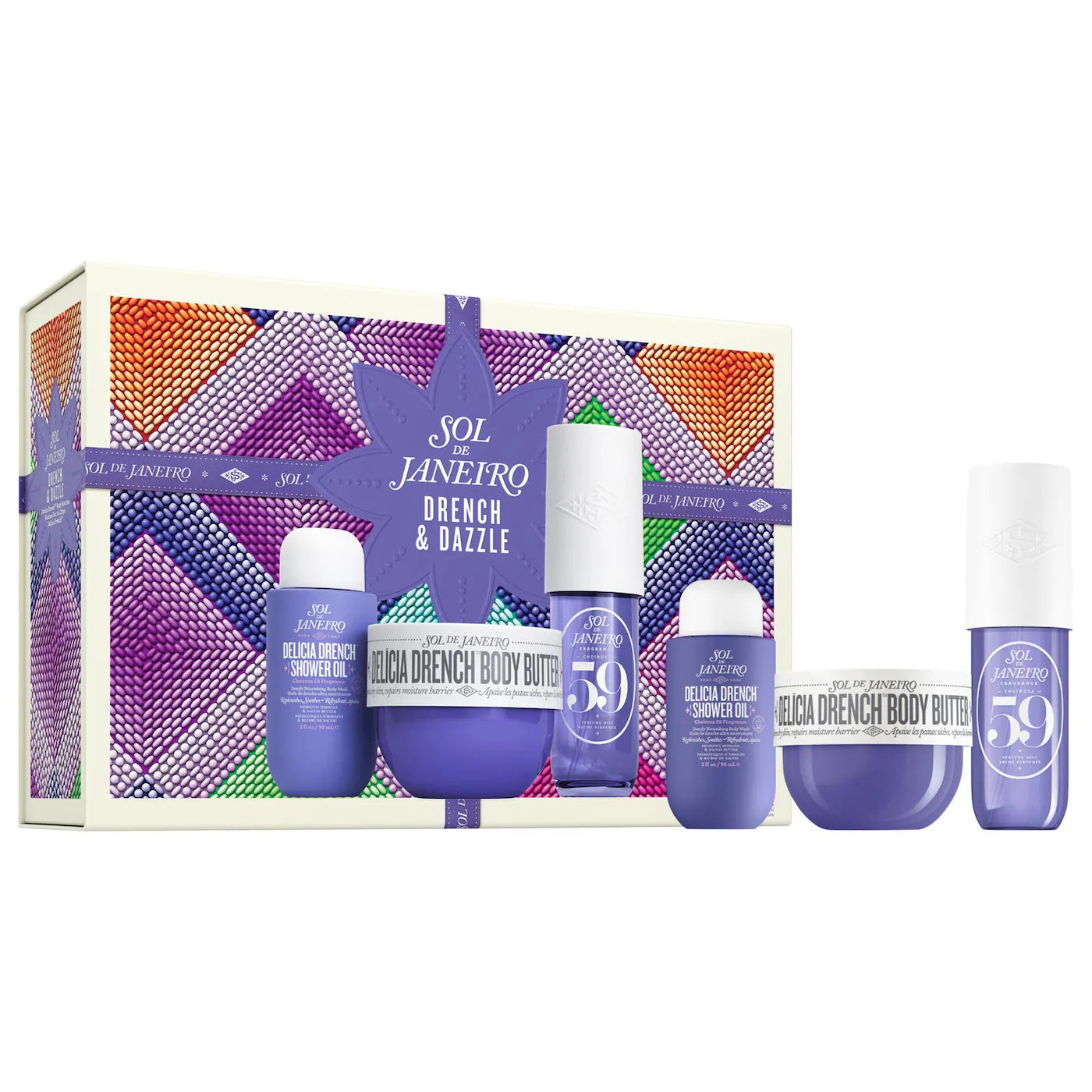 Pre-orden: Sol de Janeiro | Drench & Dazzle Delícia Drench™ Body Routine Gift Set