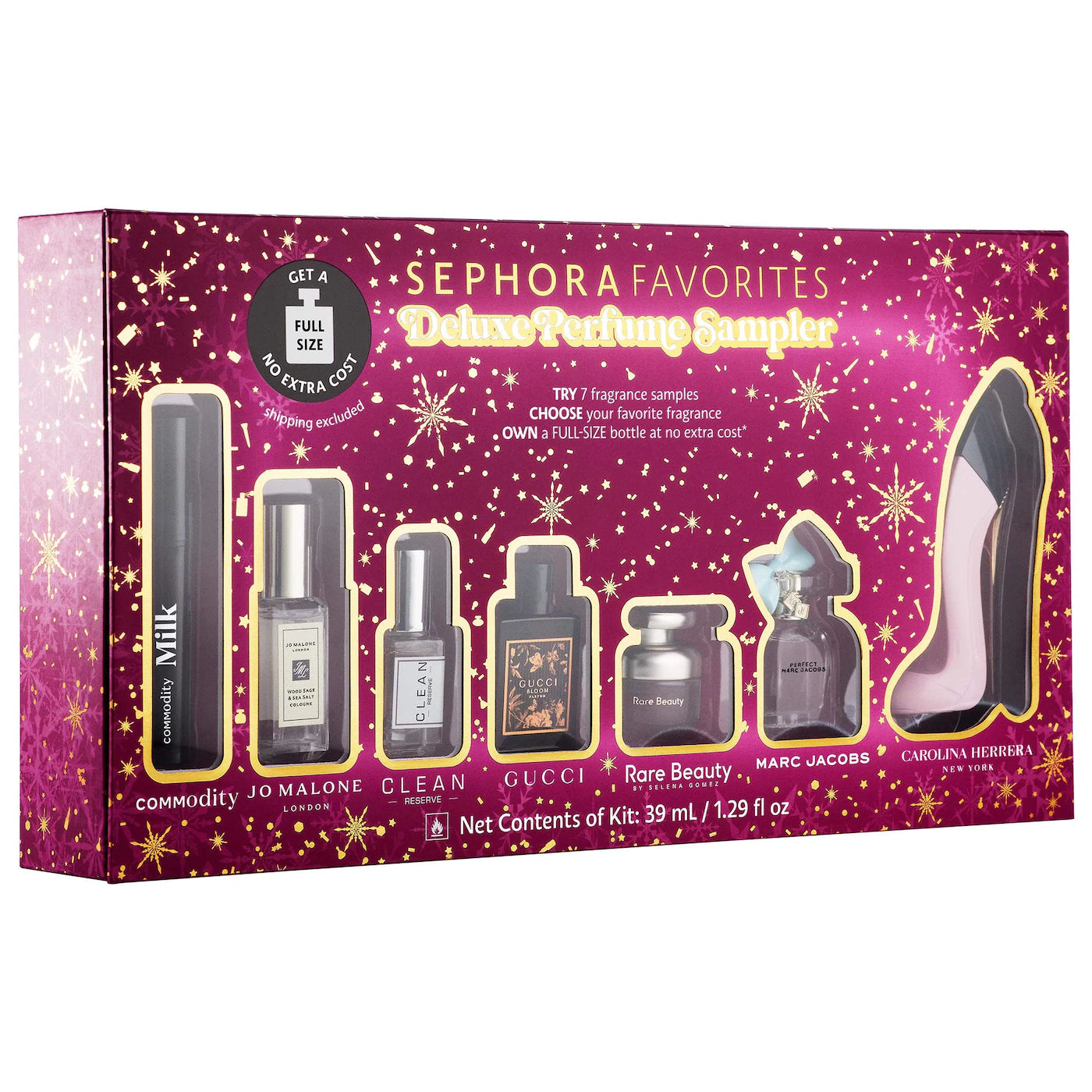 Pre-orden: Sephora Favorites | Holiday Deluxe Perfume Sampler Set w/ Redeemable Voucher