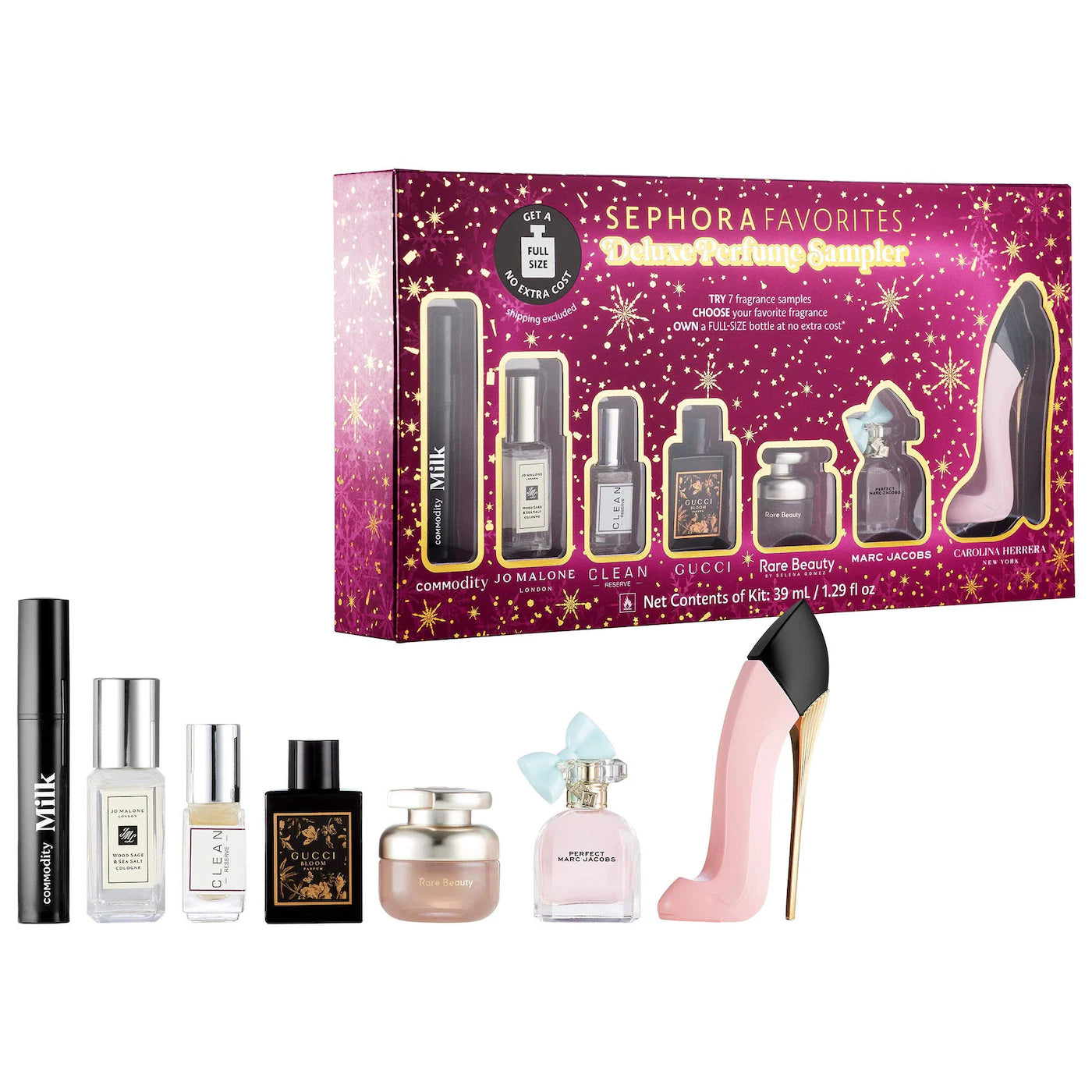 Pre-orden: Sephora Favorites | Holiday Deluxe Perfume Sampler Set w/ Redeemable Voucher