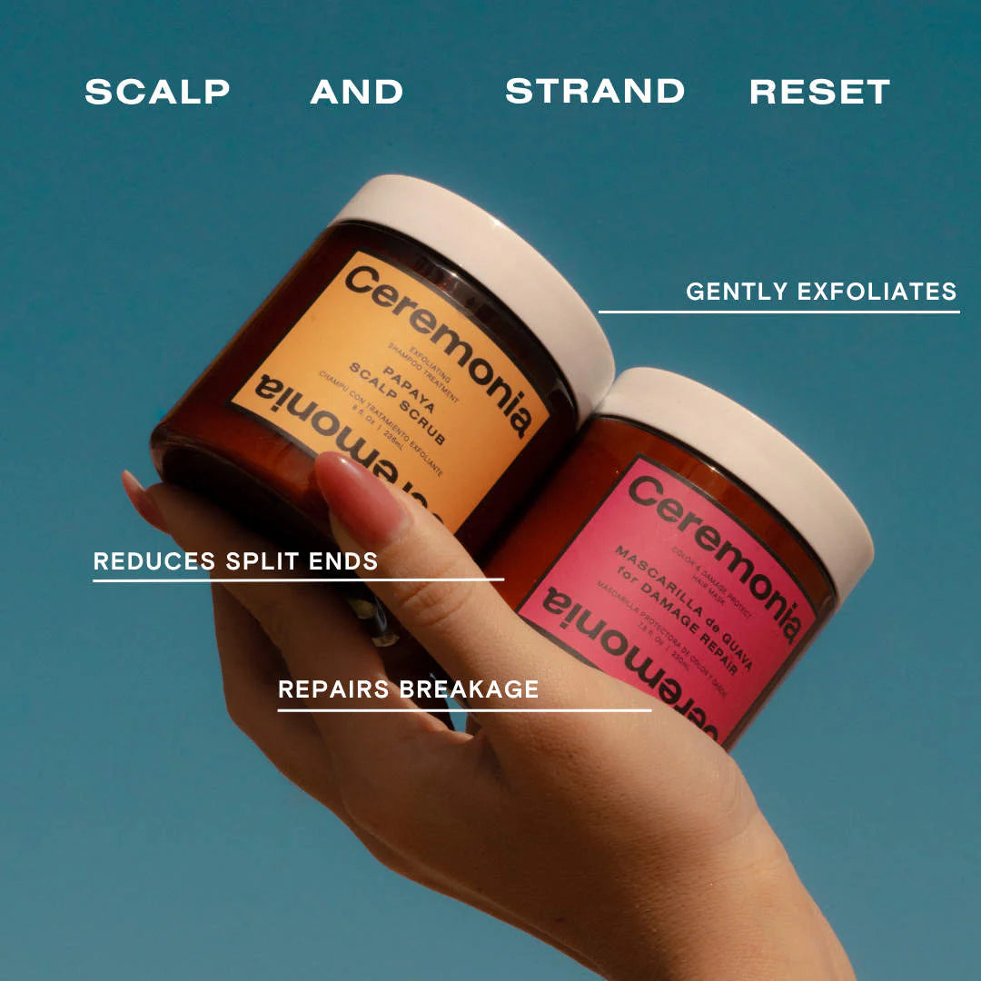 Pre-orden: Ceremonia | Spaliday Scalp Scrub and Hair Mask Gift Set