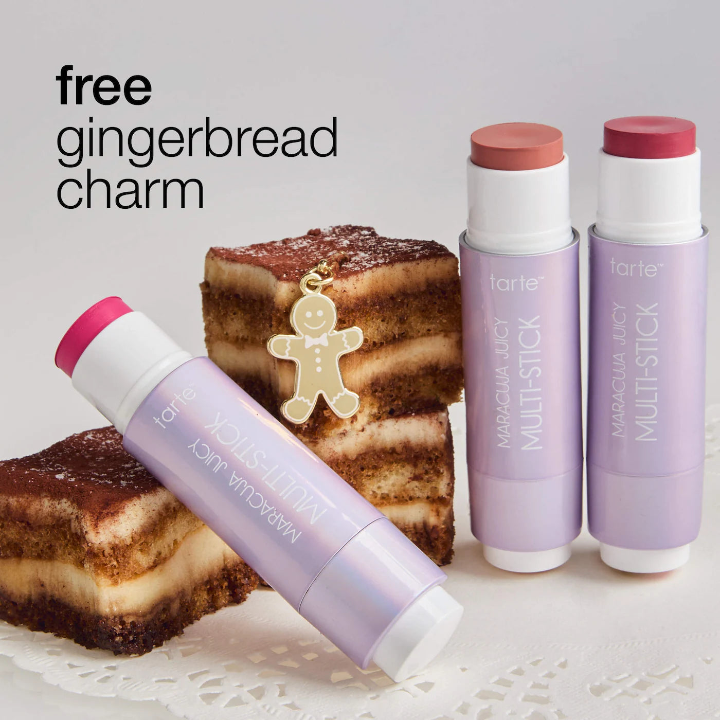 Pre-orden: tarte | cheek soufflé maracuja juicy blush and lip multi-stick trio