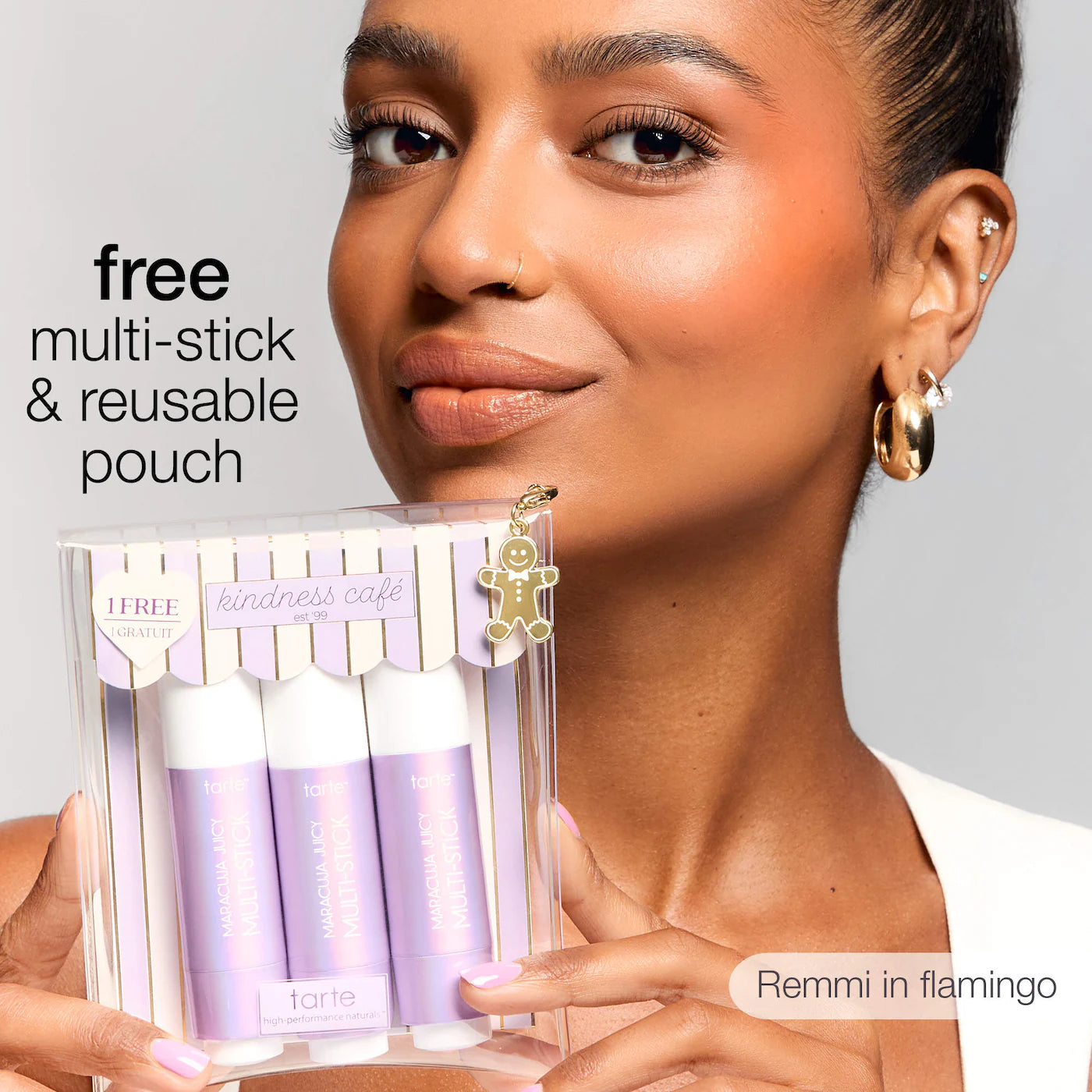 Pre-orden: tarte | cheek soufflé maracuja juicy blush and lip multi-stick trio