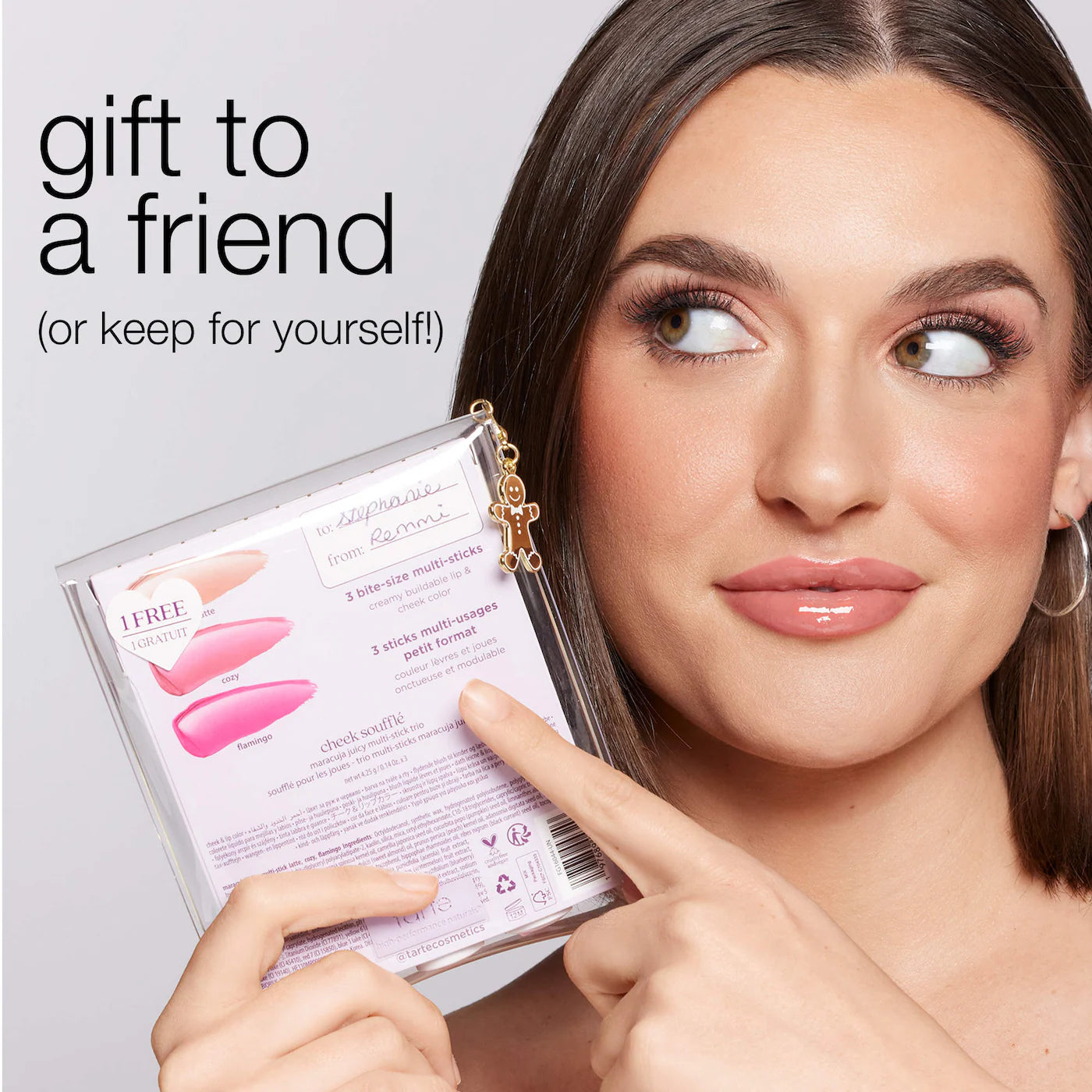 Pre-orden: tarte | cheek soufflé maracuja juicy blush and lip multi-stick trio