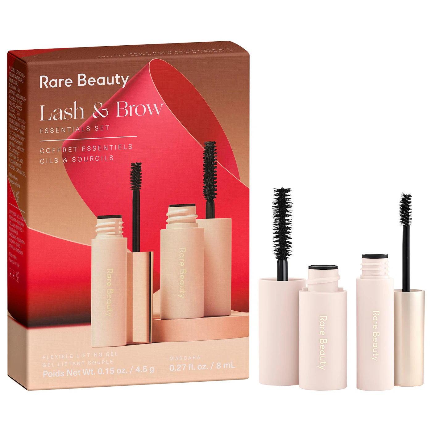 Pre-orden: Rare Beauty by Selena Gomez | Lash & Brow Essentials Duo Makeup Gift Set