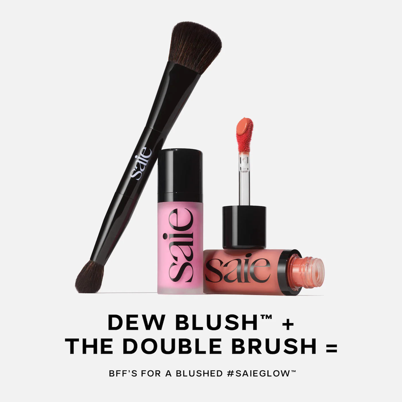 Pre-orden: Saie | Mini Dew Blush™ Trio Gift Set