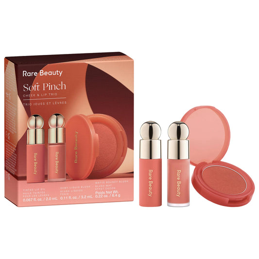 Pre-orden: Rare Beauty by Selena Gomez | Soft Pinch Cheek & Lip Trio Makeup Gift Set
