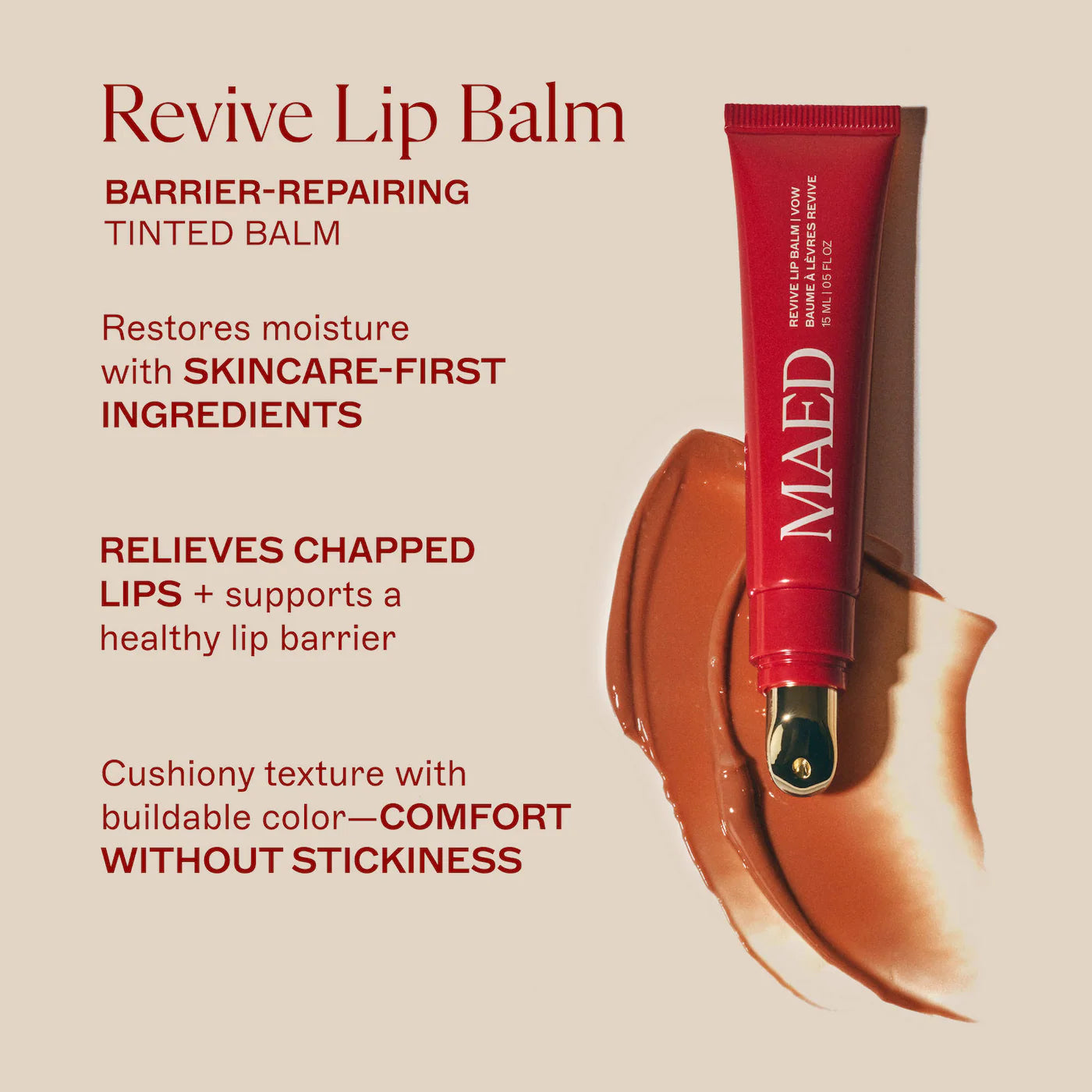 Pre-orden: MAED | Revive Lip Balm for Barrier Repair