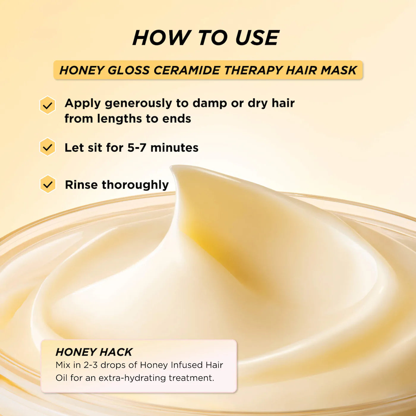 Pre-orden: Gisou | Honey Gloss Ceramide Therapy Hydrating Hair Mask Duo