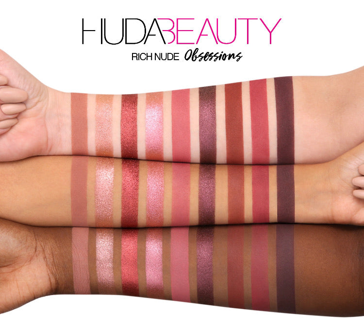 Nude Obsession Rich Nude Eyeshadow Palette Huda Beauty