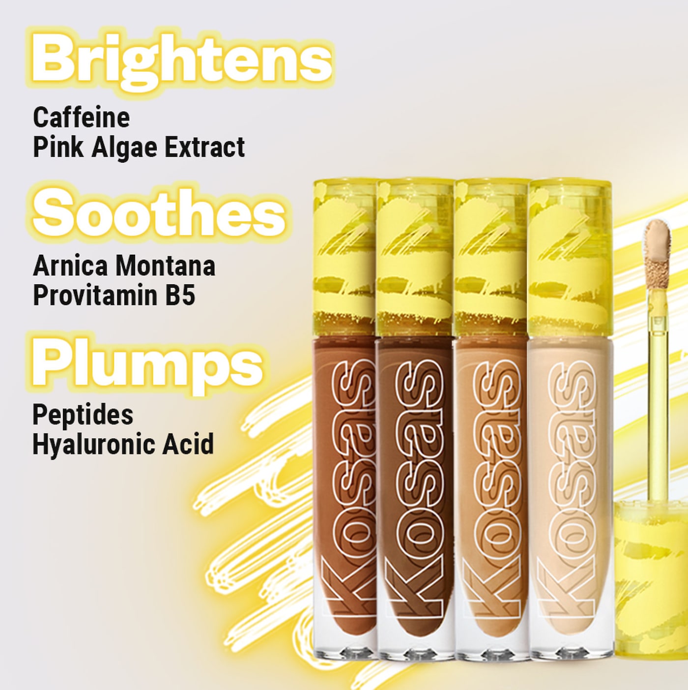 Pre Venta: Kosas | Revealer Super Creamy + Brightening Concealer and Daytime Eye Cream Color | 04 N
