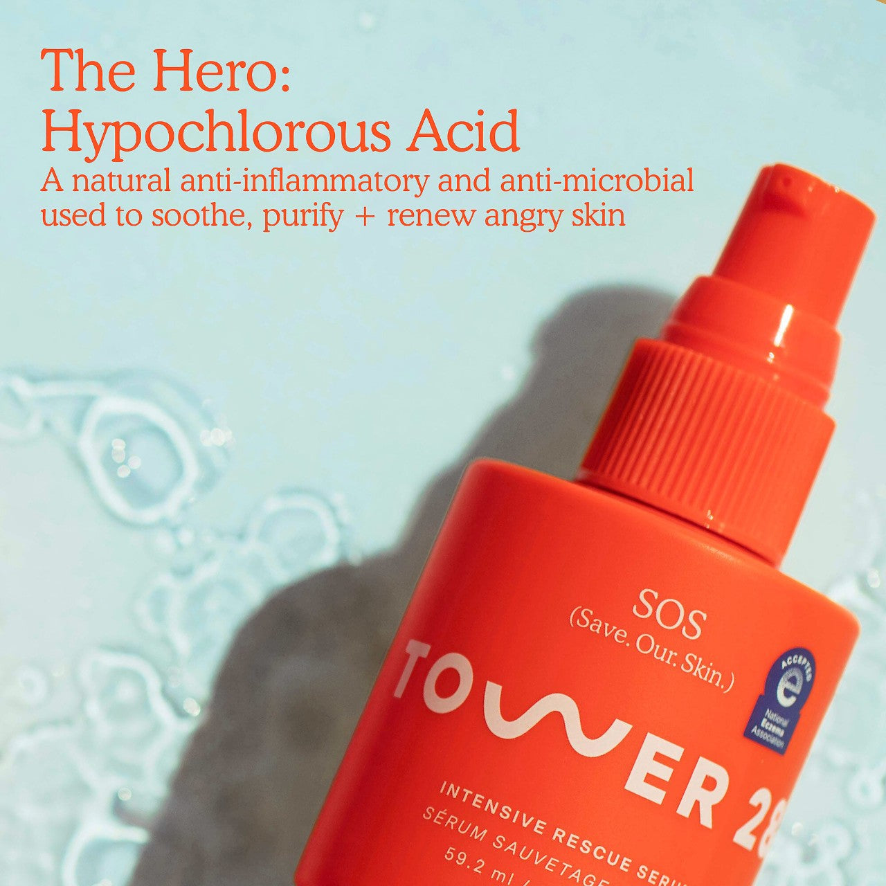 Pre orden: Tower 28 Beauty | SOS Intensive Redness Relief Serum with Hypochlorous Acid