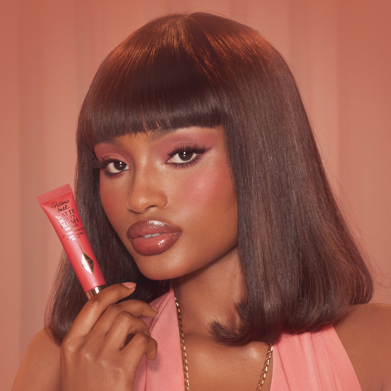 Charlotte Tilbury | Matte Beauty Blush Wands | Dream Pop (matte cherry-pink)